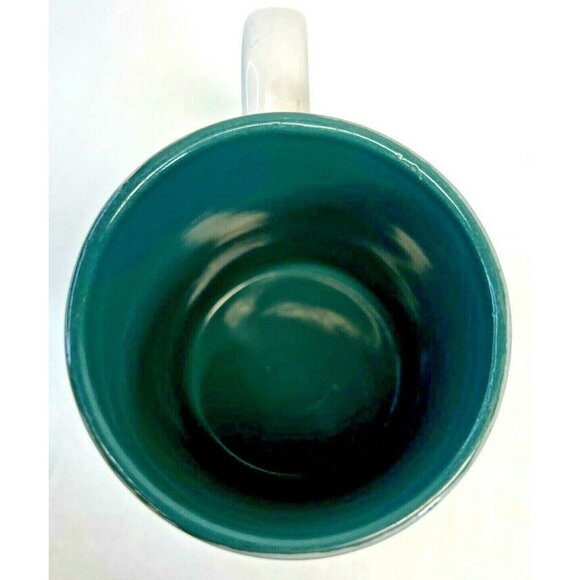 Warner Bros. Looney Tunes Bugs Bunny 1998 Green Coffee Mug Cup Gibson Vintage - Picture 6 of 7